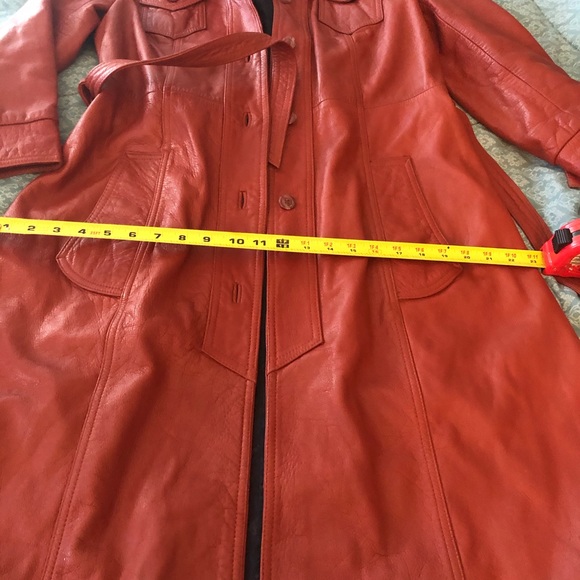 Vintage Wilson leather trench - Picture 8 of 16